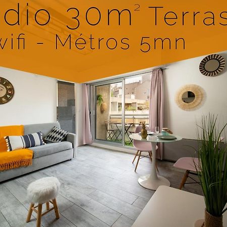 Appartement Terrasse Vieux Port Cour Julien มาร์กเซย ภายนอก รูปภาพ
