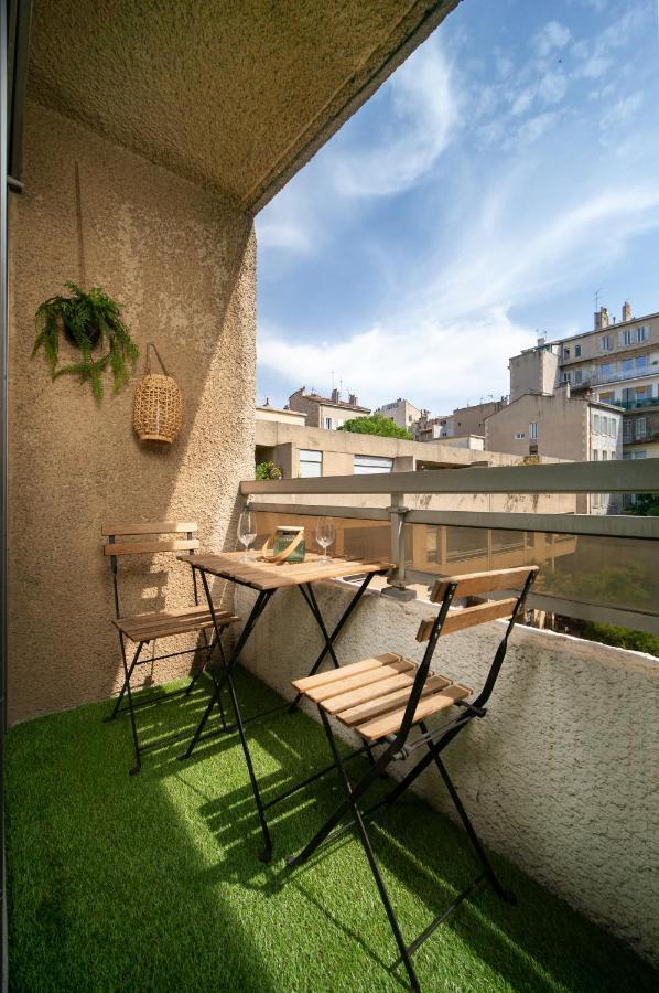Appartement Terrasse Vieux Port Cour Julien มาร์กเซย ภายนอก รูปภาพ